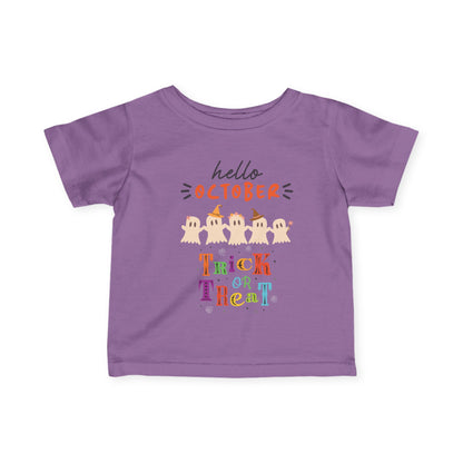 Baby Spooky Rainbow Trick-or-Treat Top Tee