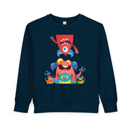 Toddler Playful Monsters Sweatshirt