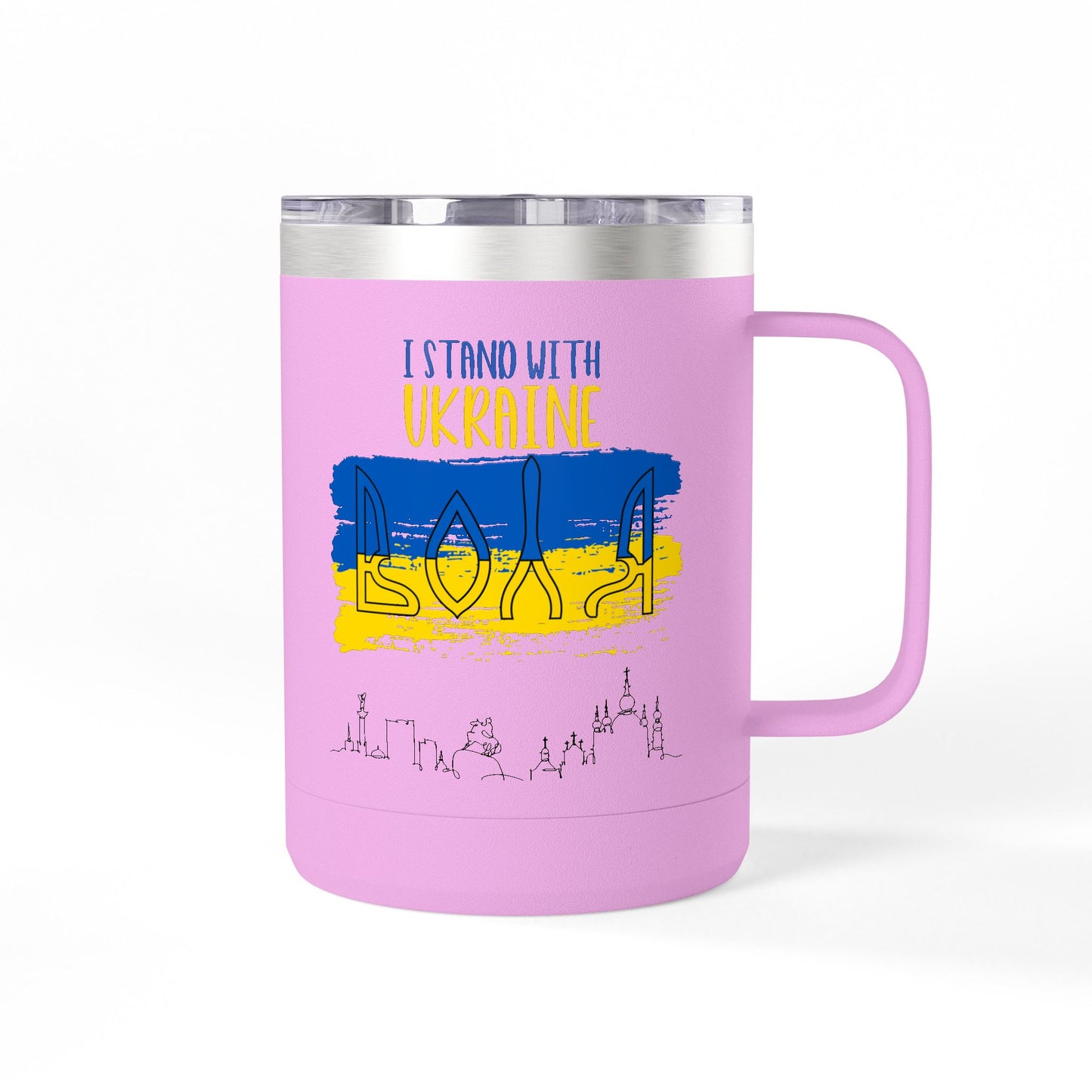 Freedom for Ukraine Mug Tumbler, 15oz