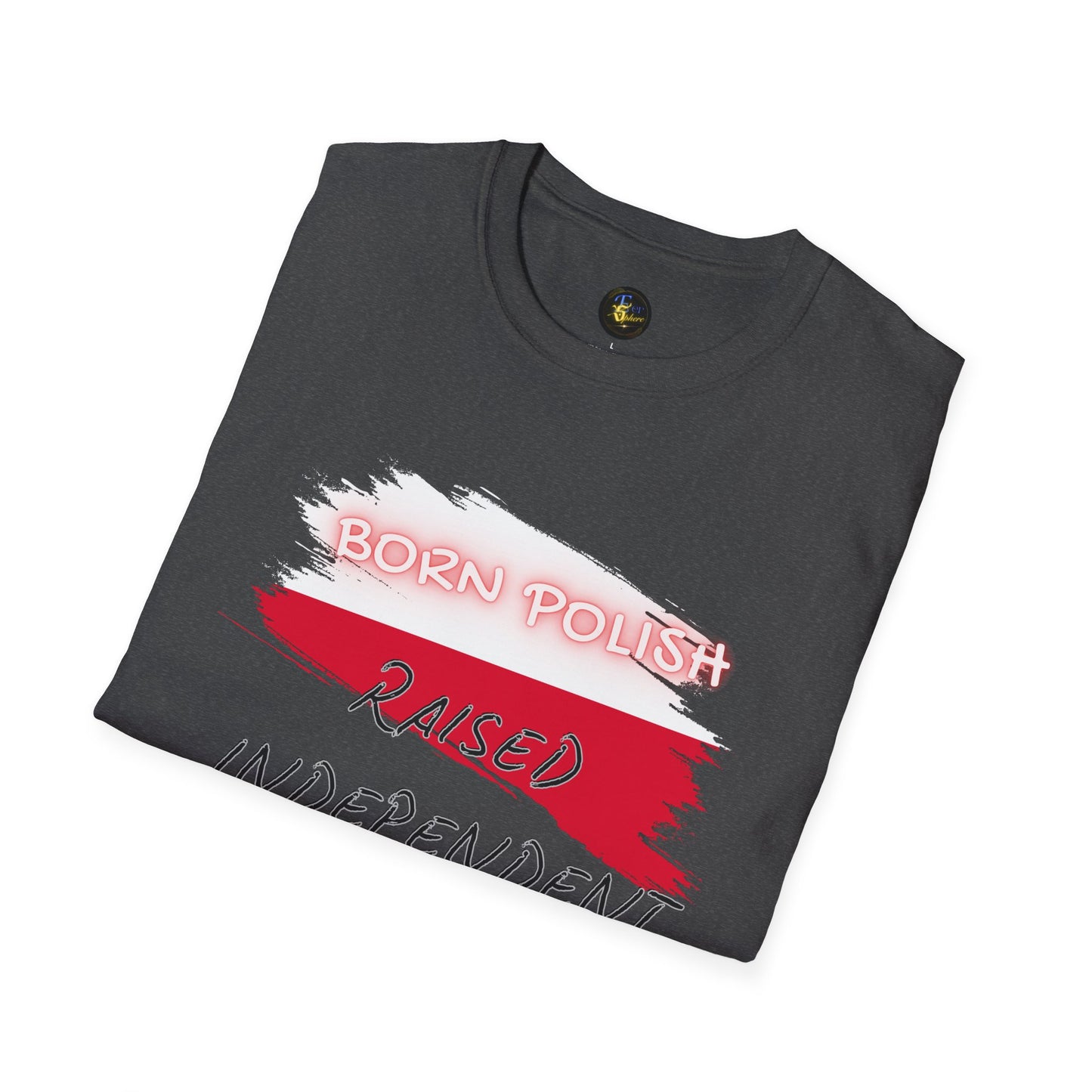 PERSONALIZE Born Polish Unisex Cotton T-Shirt - Independent Spirit Tee