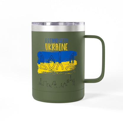 Freedom for Ukraine Mug Tumbler, 15oz