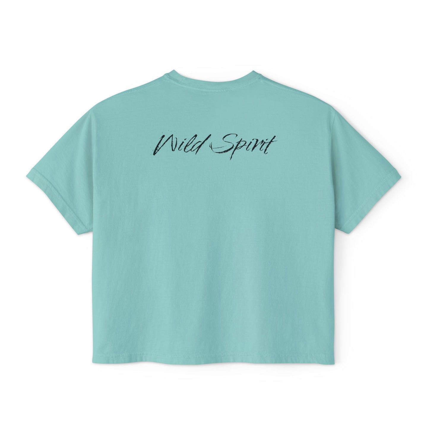 PERSONALIZE Trial by Stare Oversized Boxy Fit Graphic T-shirt