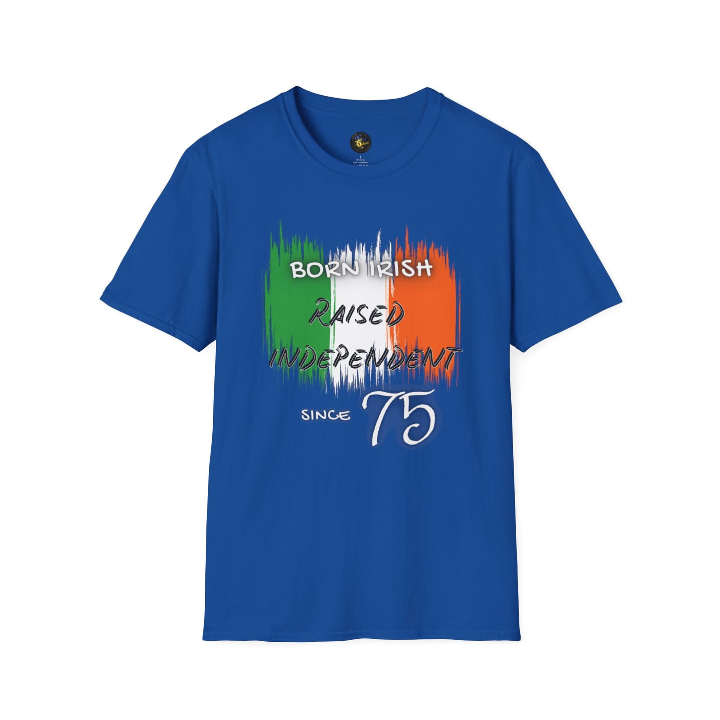 PERSONALIZE Born Irish Unisex Cotton T-Shirt - Independent Spirit Tee