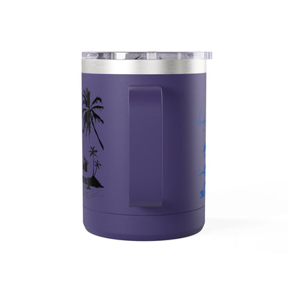 Surfing  Girl Mug Tumbler, 15oz