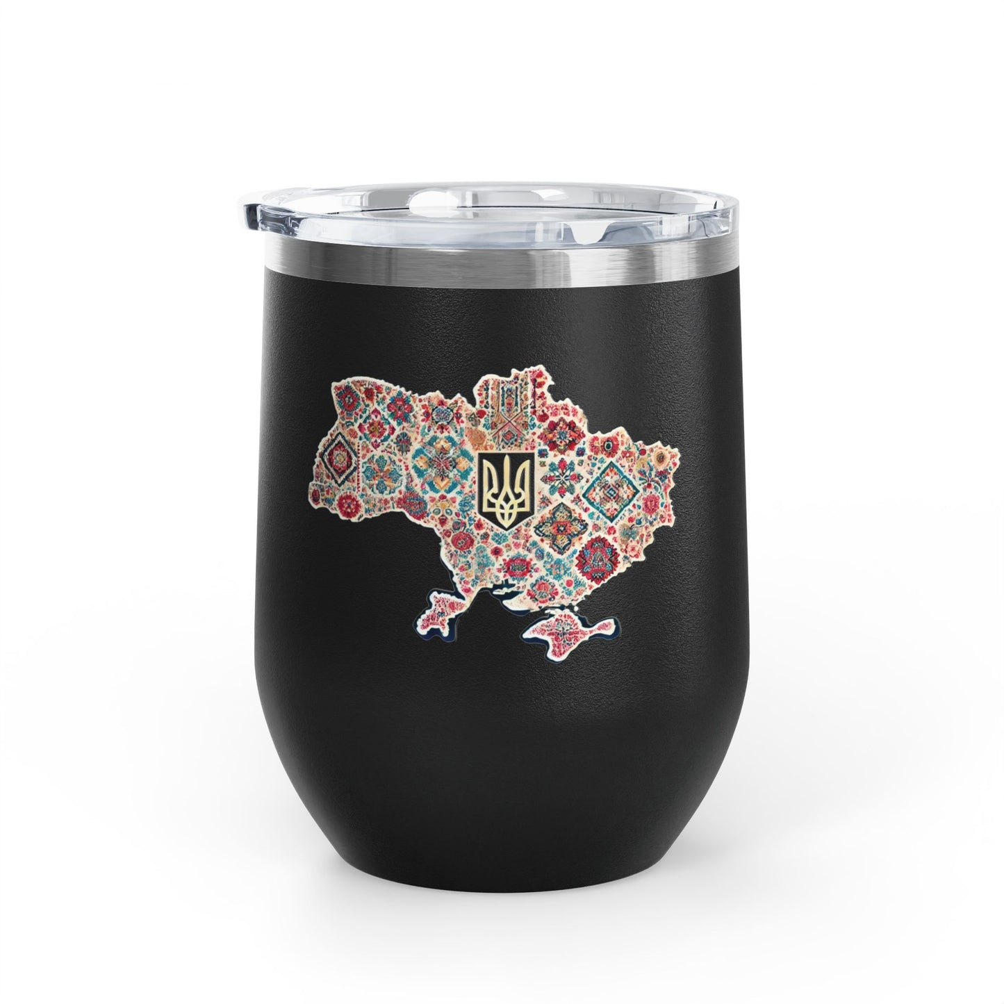 Ukrainian Pride Travel Mug   Size 12oz