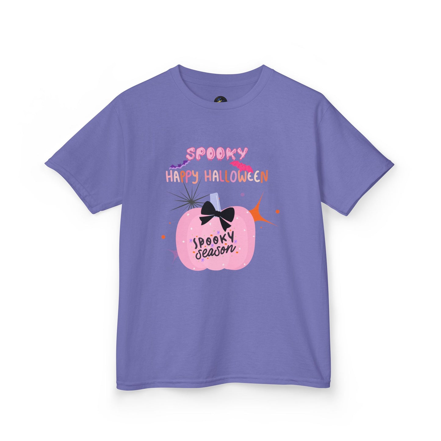 Kids Pretty in Pink Spooky Season Tee