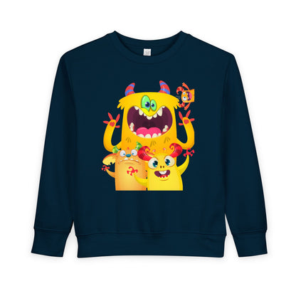 Toddler Yellow Monsters Sweatshirt