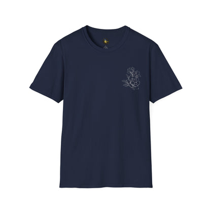 Wild Spirit Butterfly V-Neck Tee for Women