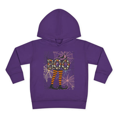 Toddler Boo Crew Witch Feet Fleece Hoodie