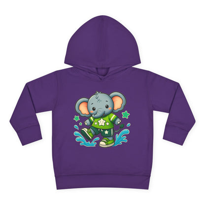 Toddler Splash & Dash Elephants Fleece Hoodie