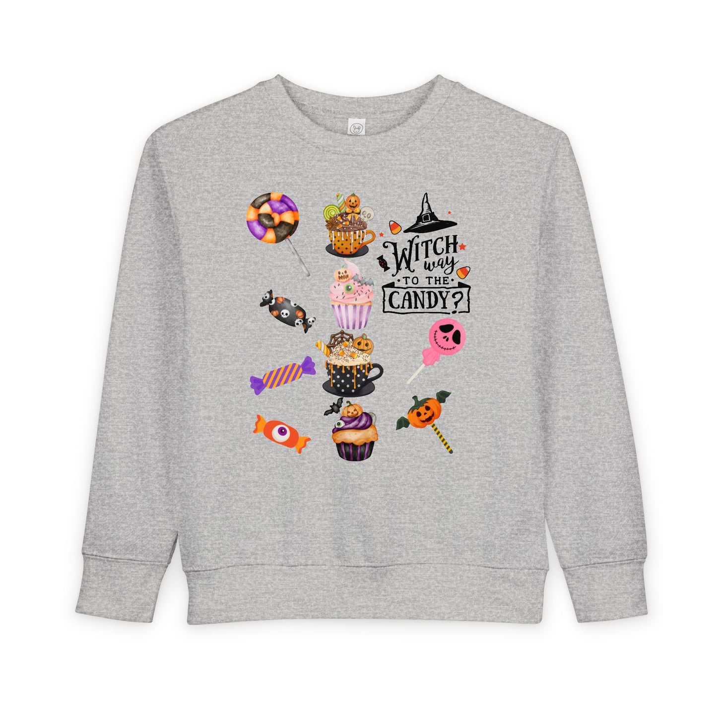 Toddler Sweet Halloween  Sweatshirt