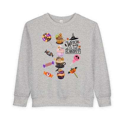 Toddler Sweet Halloween  Sweatshirt
