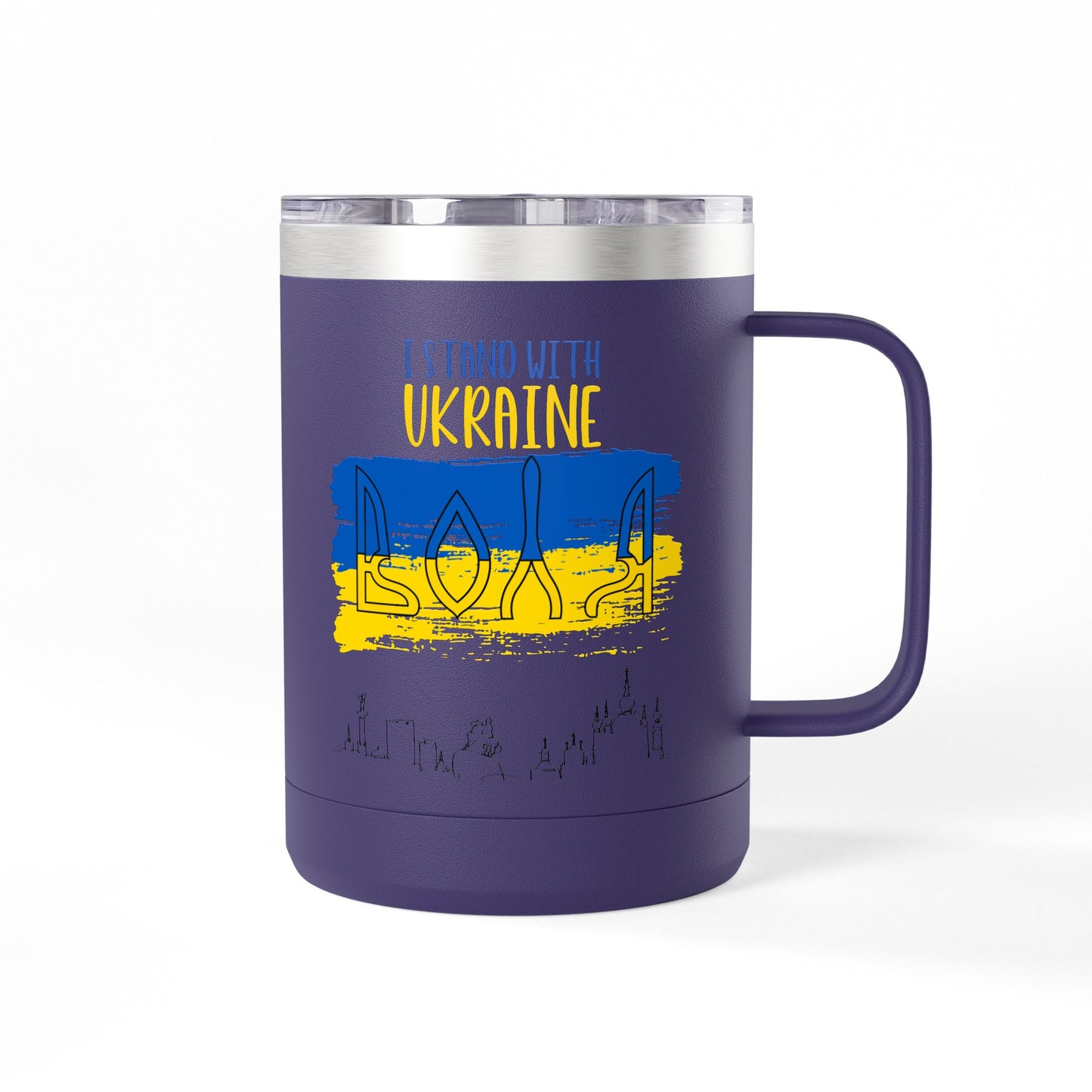 Freedom for Ukraine Mug Tumbler, 15oz