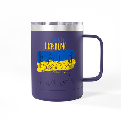 Freedom for Ukraine Mug Tumbler, 15oz