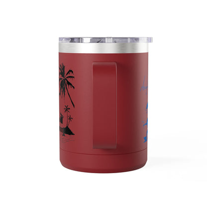 Surfing  Girl Mug Tumbler, 15oz