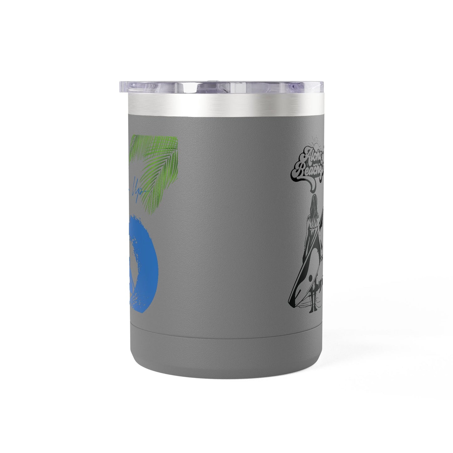 Surfing  Girl Mug Tumbler, 15oz