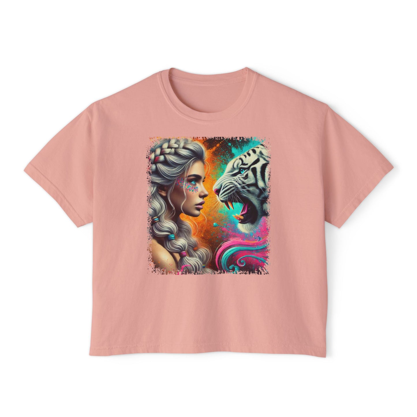 PERSONALIZE Uncaged Resolve - Oversized Boxy Fit Graphic T-shirt