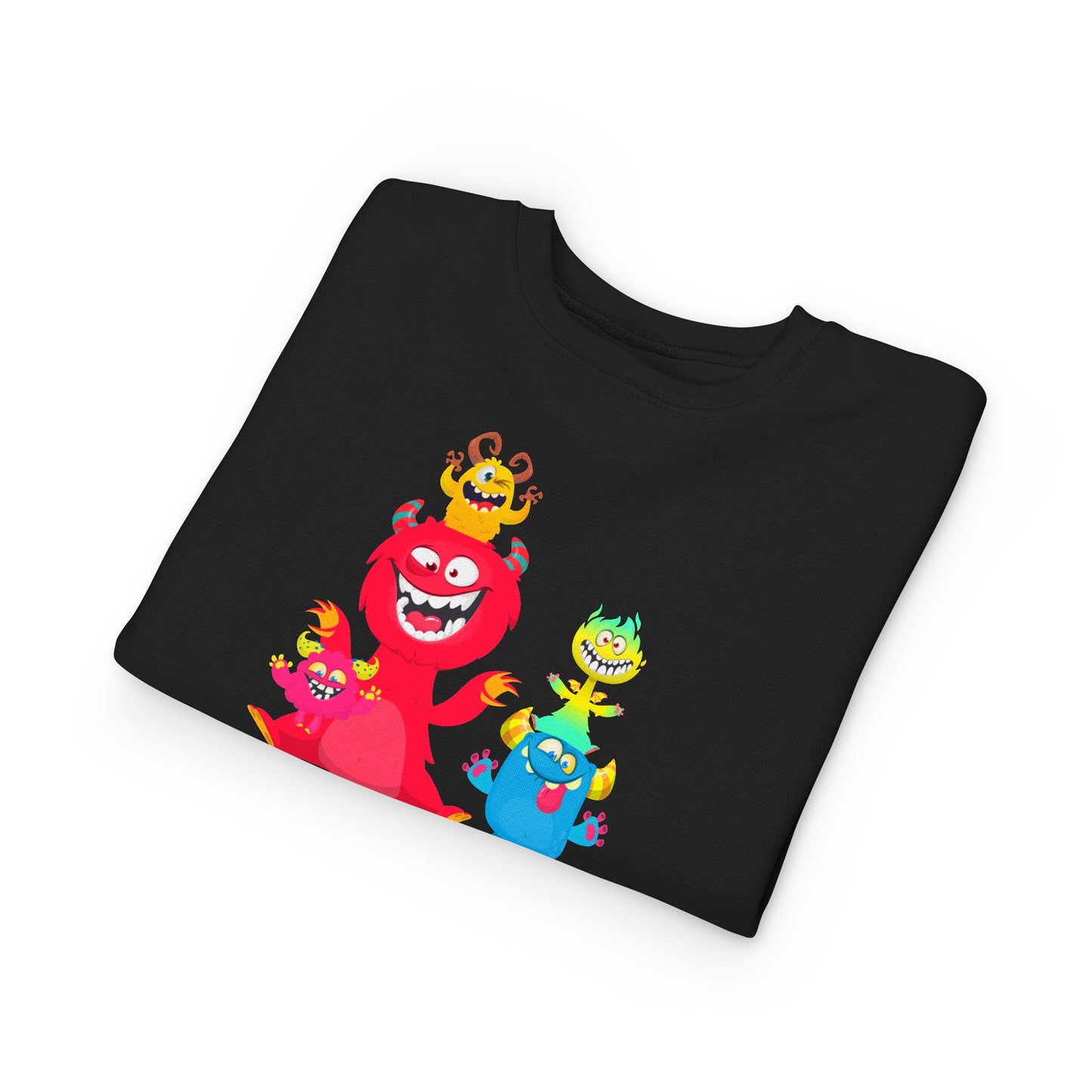 Toddler Colorful Monsters Sweatshirt