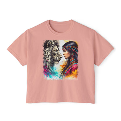 PERSONALIZE Untamed Grace Oversized Boxy Fit Graphic T-shirt