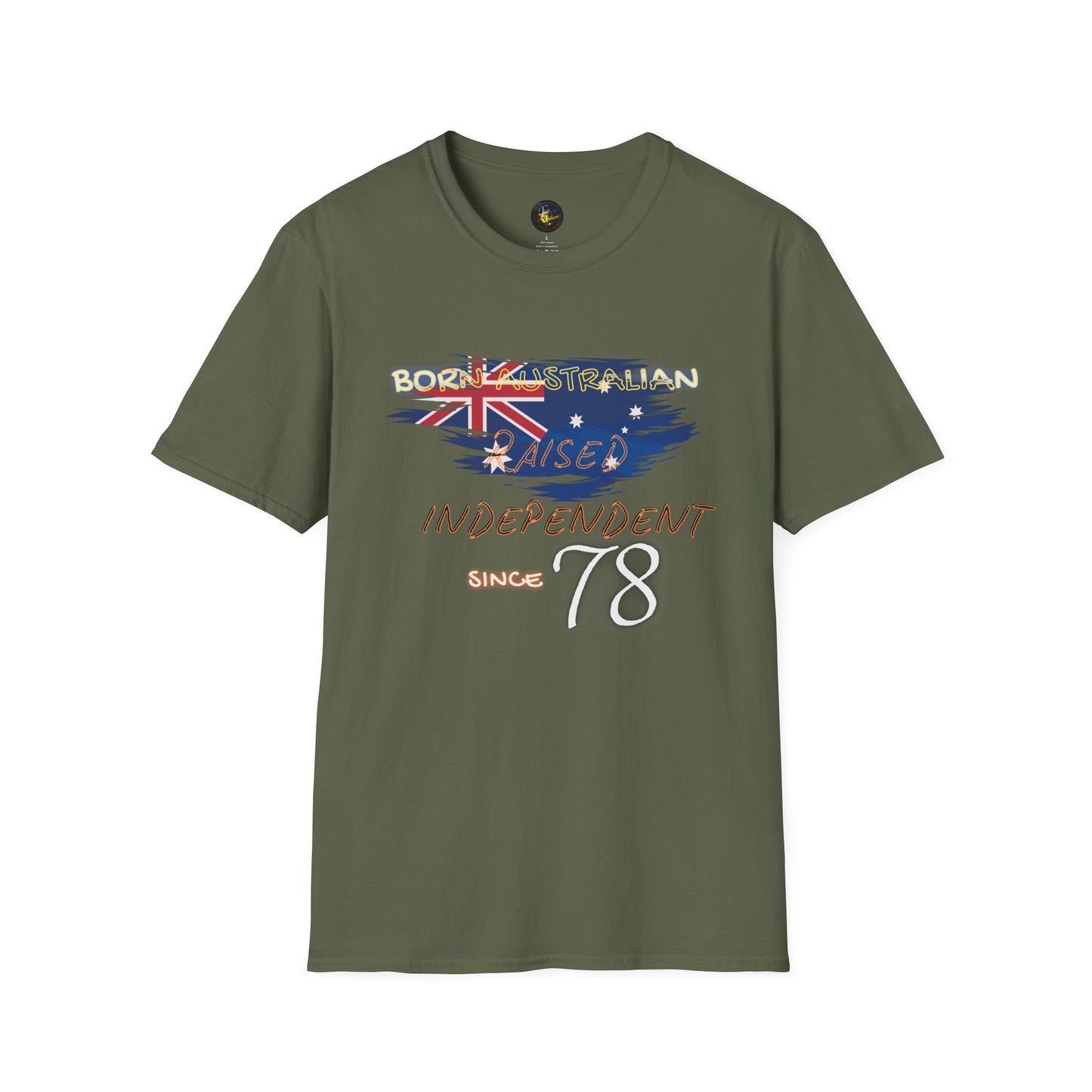 PERSONALIZE Born Australian Unisex Cotton T-Shirt - Independent Spirit Tee