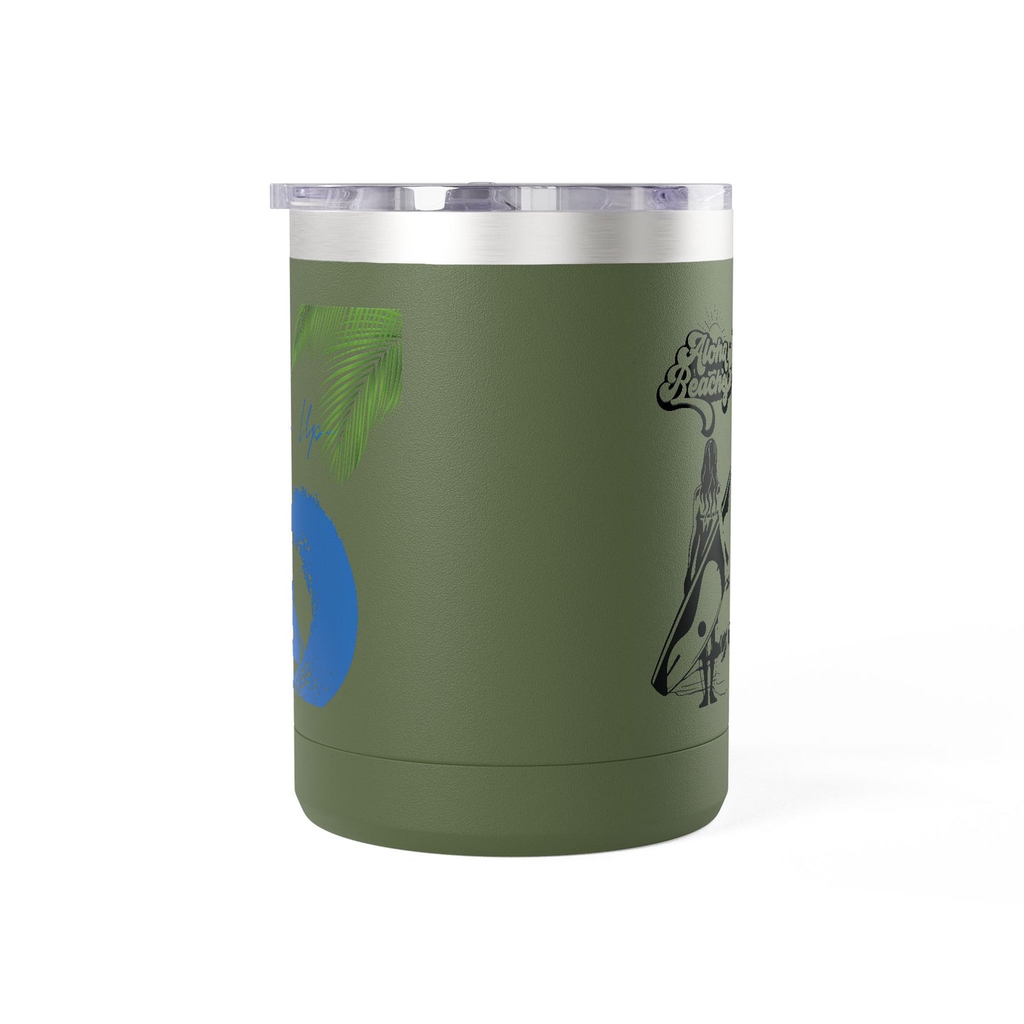 Surfing  Girl Mug Tumbler, 15oz
