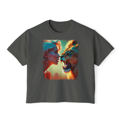PERSONALIZE Eyes of the Unshaken - Oversized Boxy Fit Graphic T-shirt