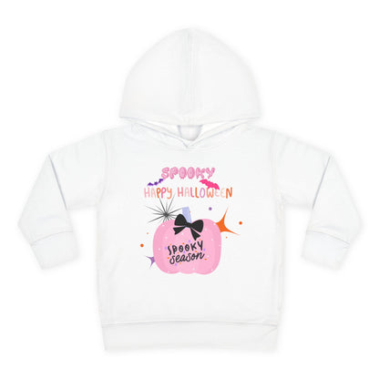 Toddler Pretty in Pink Spooky Season Fleece Hoodie