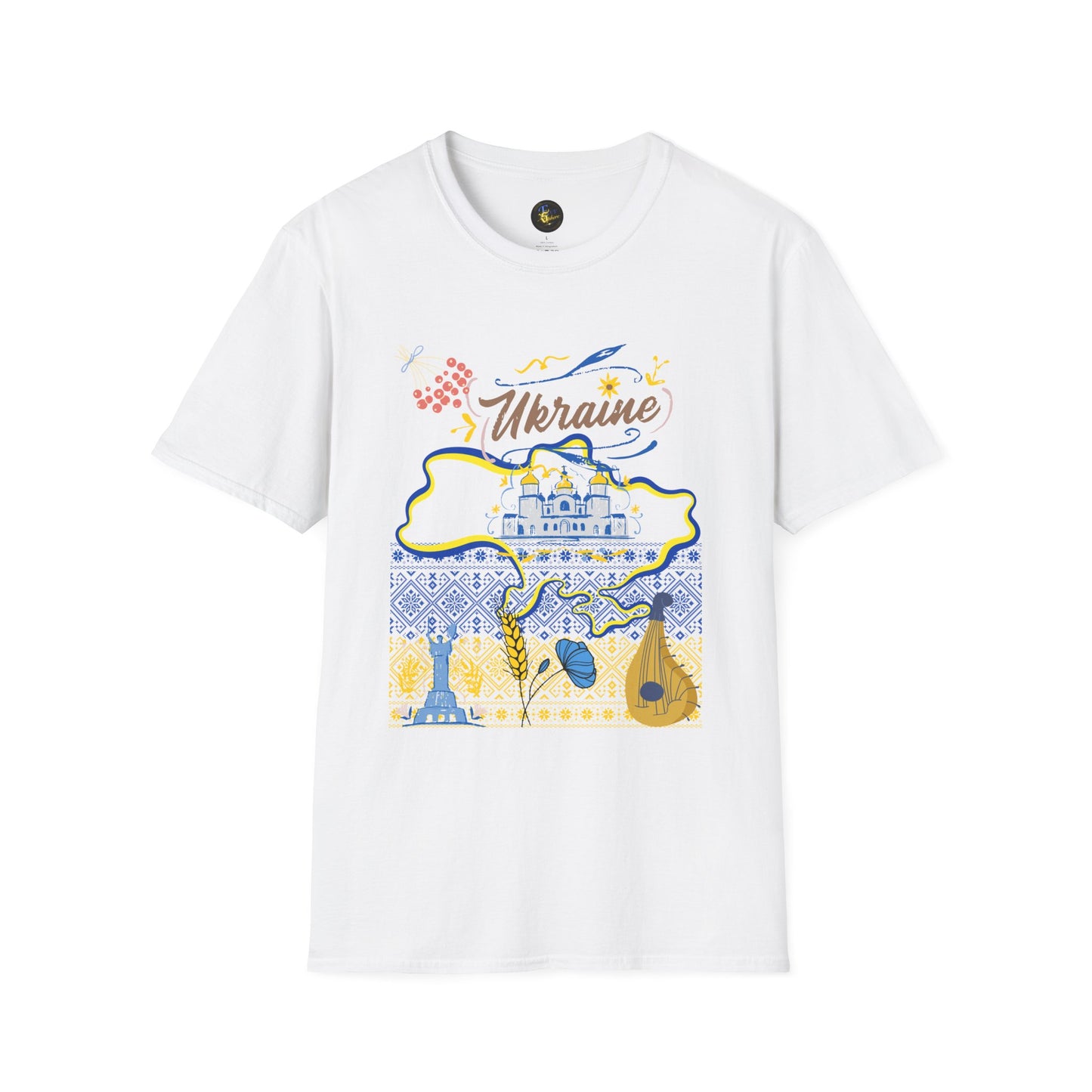 Fields, Faith & Freedom - Unisex Cotton T-Shirt for Men & Women