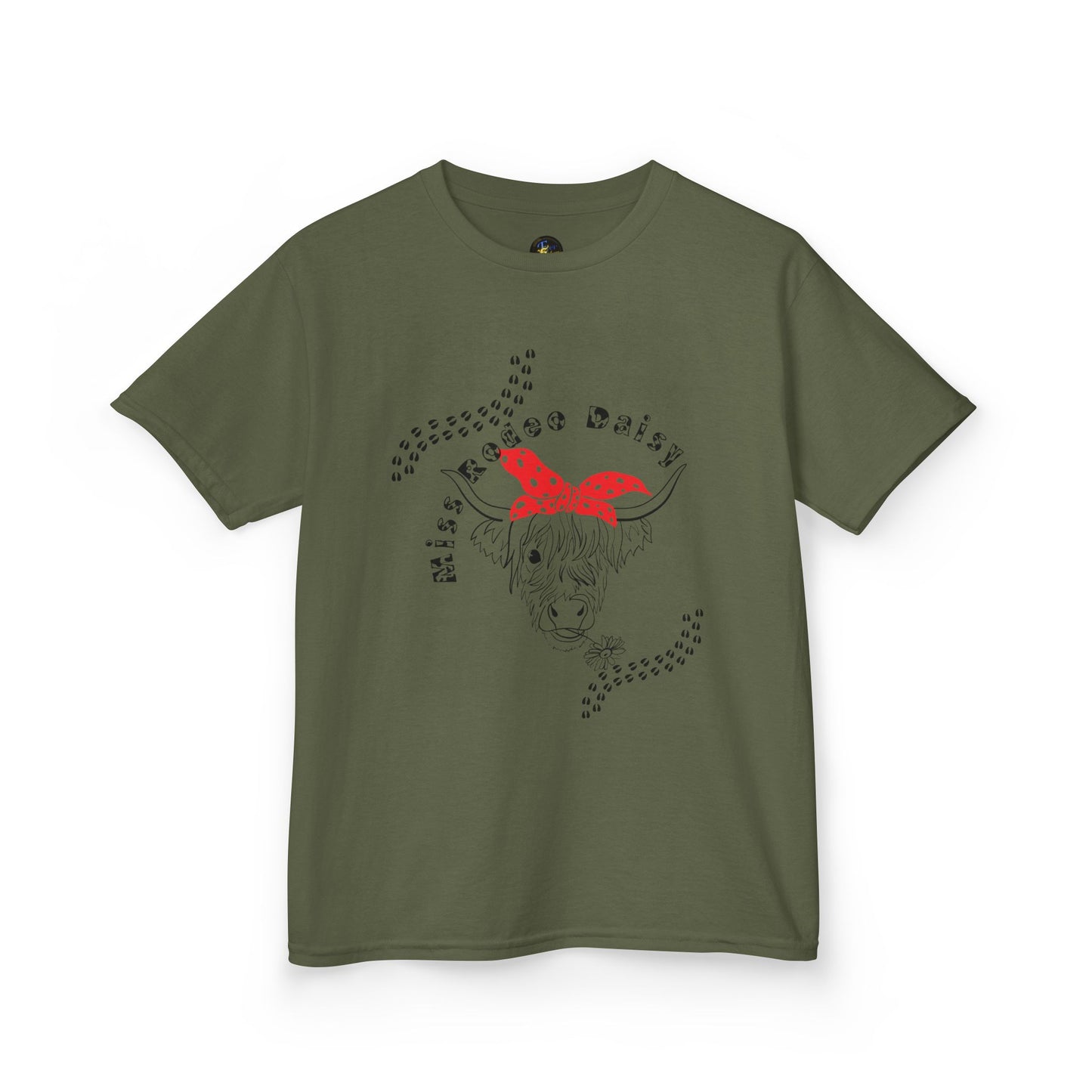 Kids Sweet Sage Cowgirl  Fun Graphic Tee