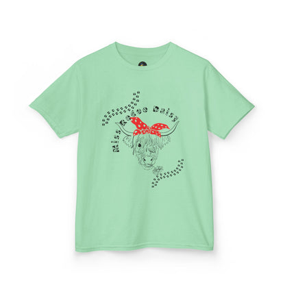 Kids Sweet Sage Cowgirl  Fun Graphic Tee