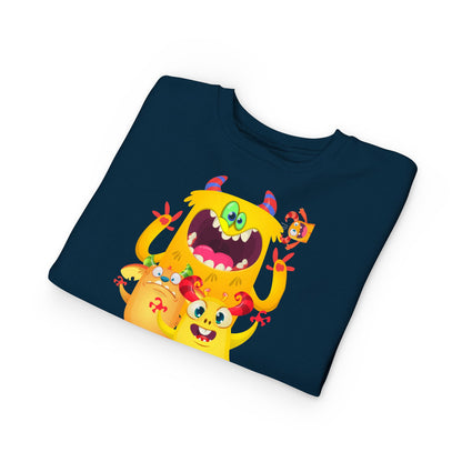 Toddler Yellow Monsters Sweatshirt