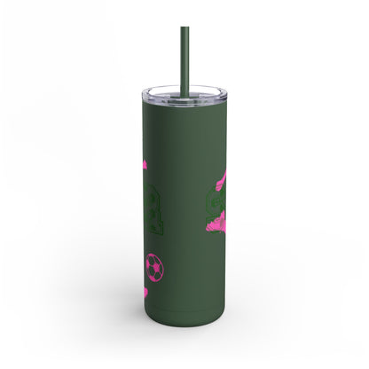 Girls Soccer Season Tumbler | 20oz