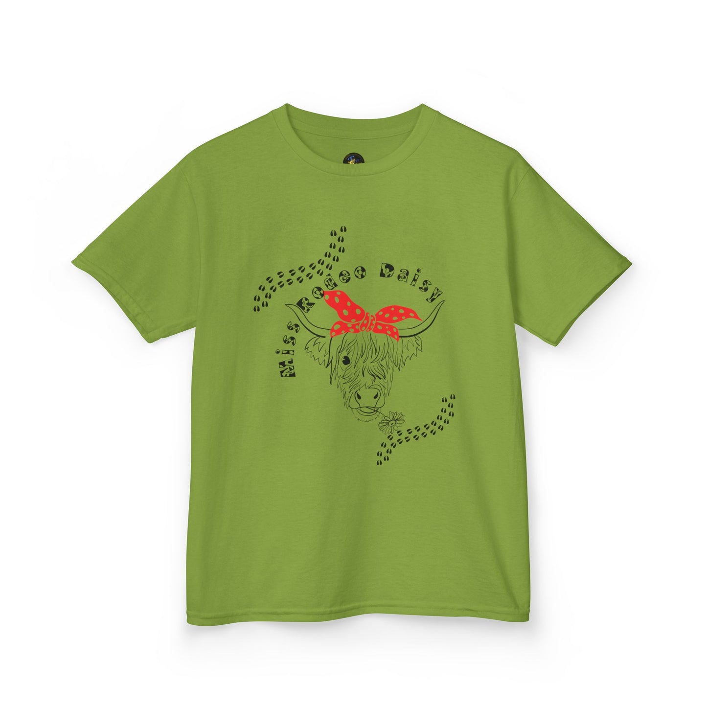 Kids Sweet Sage Cowgirl  Fun Graphic Tee