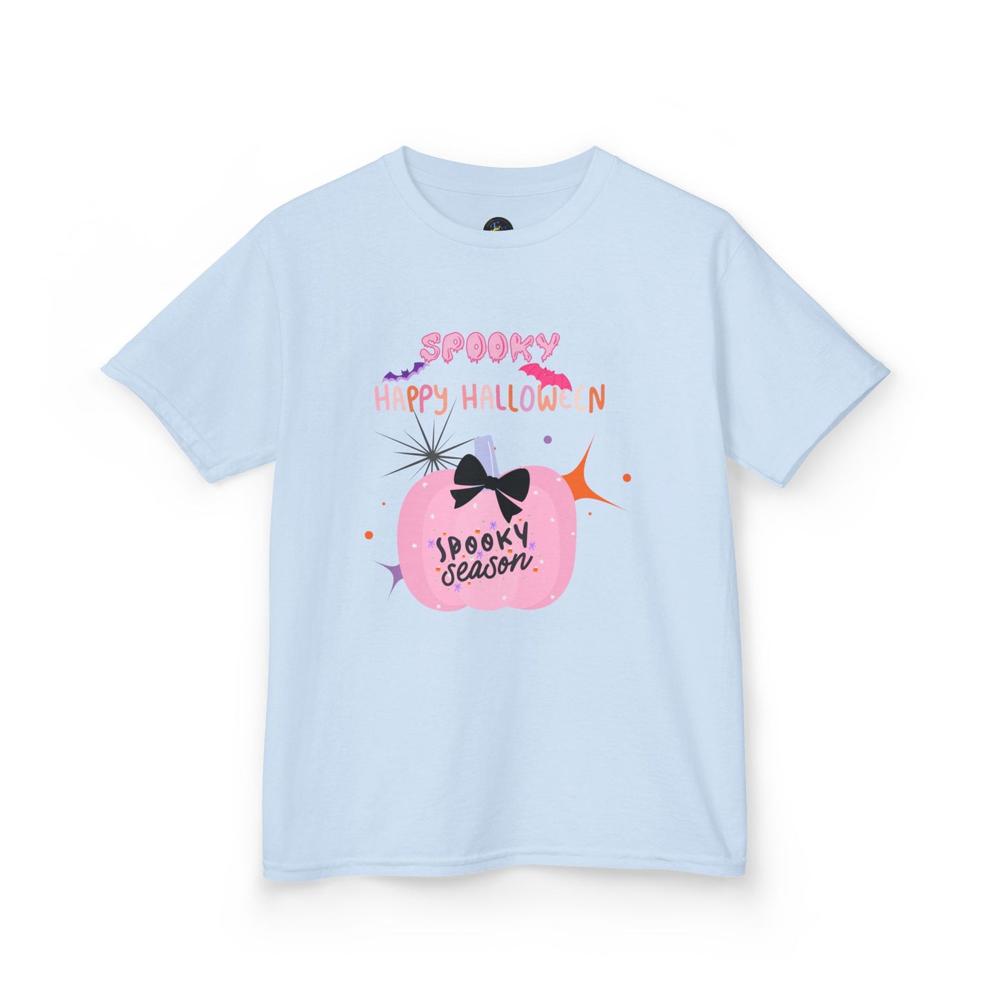 Kids Pretty in Pink Spooky Season Tee
