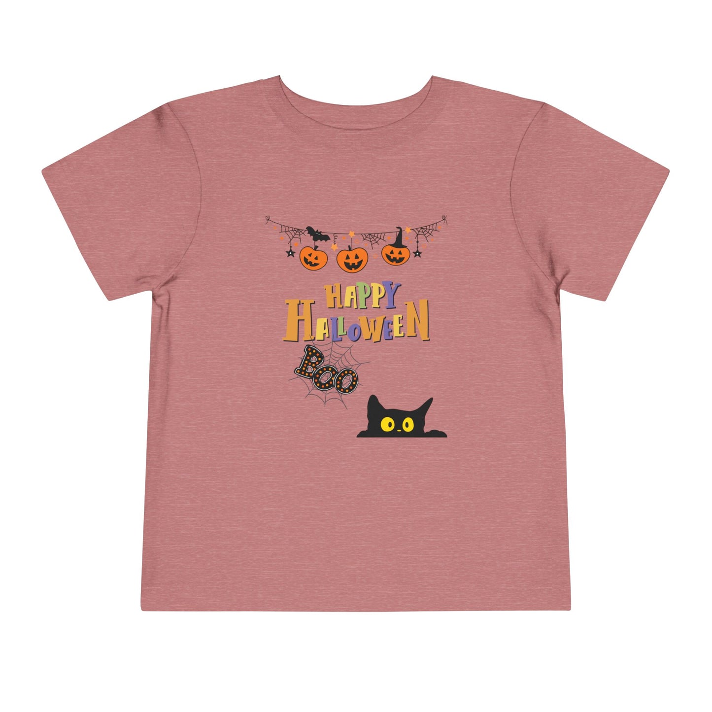 Toddler Black Cat & Pumpkin Patch Tee