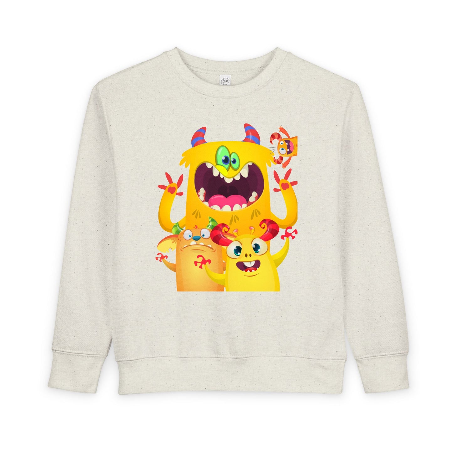 Toddler Yellow Monsters Sweatshirt