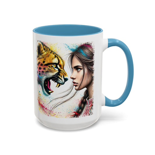 Ukrainian Wild Spirit Girl  Mug  Size 11oz, 15oz