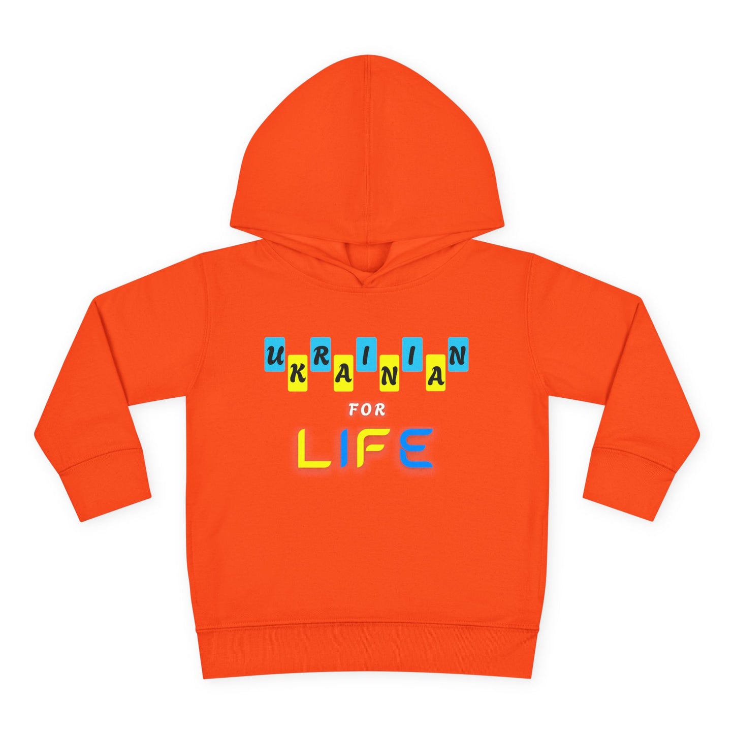 Toddler Ukrainian for Life Fleece Hoodie