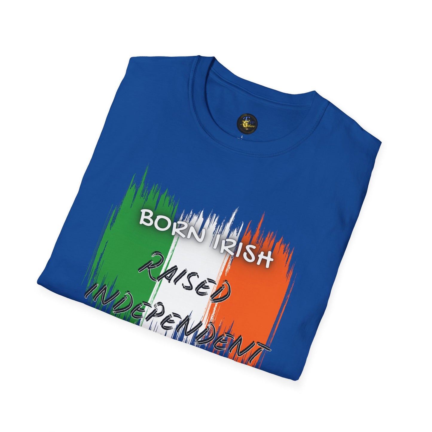 PERSONALIZE Born Irish Unisex Cotton T-Shirt - Independent Spirit Tee