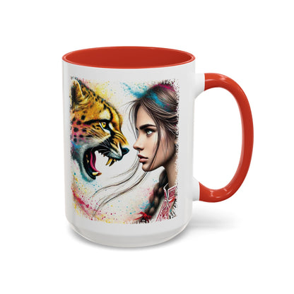 Ukrainian Wild Spirit Girl  Mug  Size 11oz, 15oz