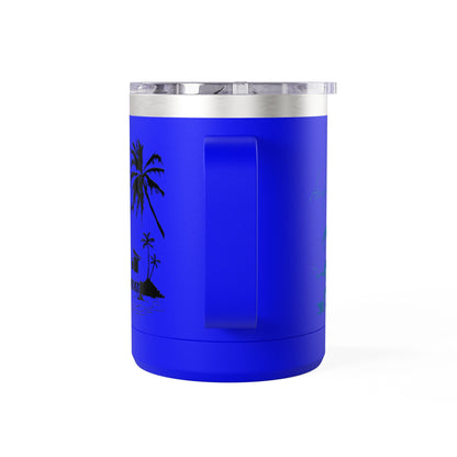 Surfing  Girl Mug Tumbler, 15oz