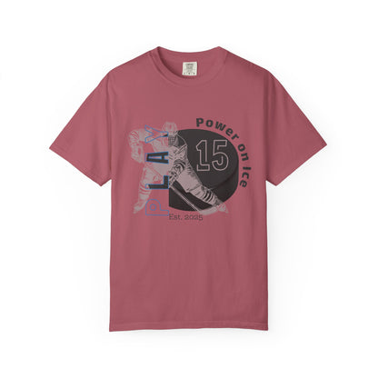 PERSONALIZE Women's Hockey Goalkeeper Garment-Dyed T-shirt