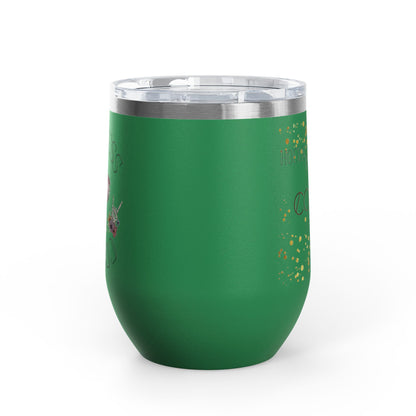 Skull Madness with Flowers Travel Mug 12oz