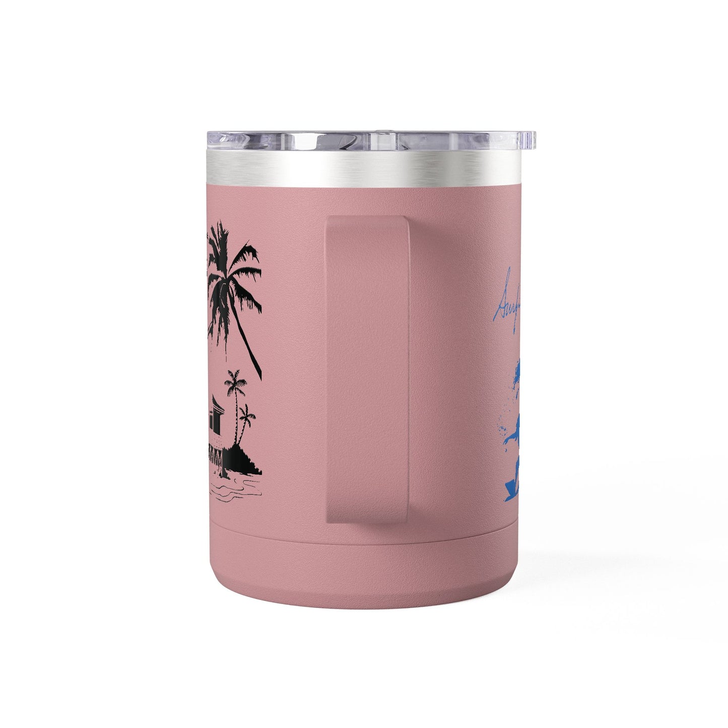 Surfing  Girl Mug Tumbler, 15oz