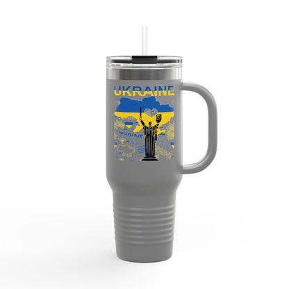 Ukrainian Free Spirit Travel Mug, 40oz