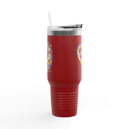 Ukrainian Girl Forever Insulated Travel Mug, 40oz