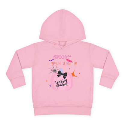 Toddler Pretty in Pink Spooky Season Fleece Hoodie