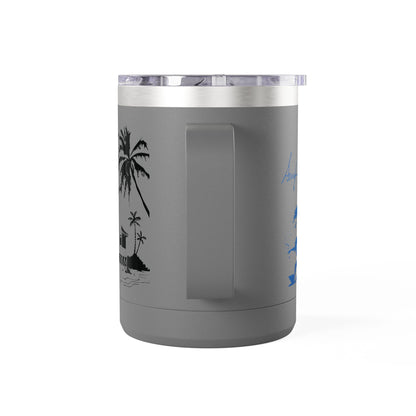 Surfing  Girl Mug Tumbler, 15oz