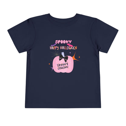 Toddler Pretty in Pink Spooky Season Tee