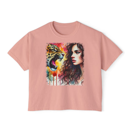 PERSONALIZE The Calm Before the Sprint - Oversized Boxy Fit Graphic T-shirt